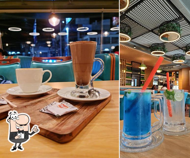 The interior of Café ice magic