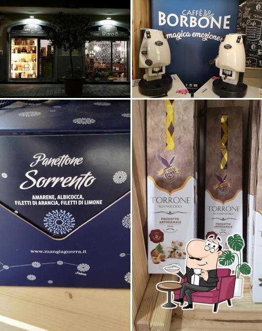 Gli interni di Chicco d'oro coffee
