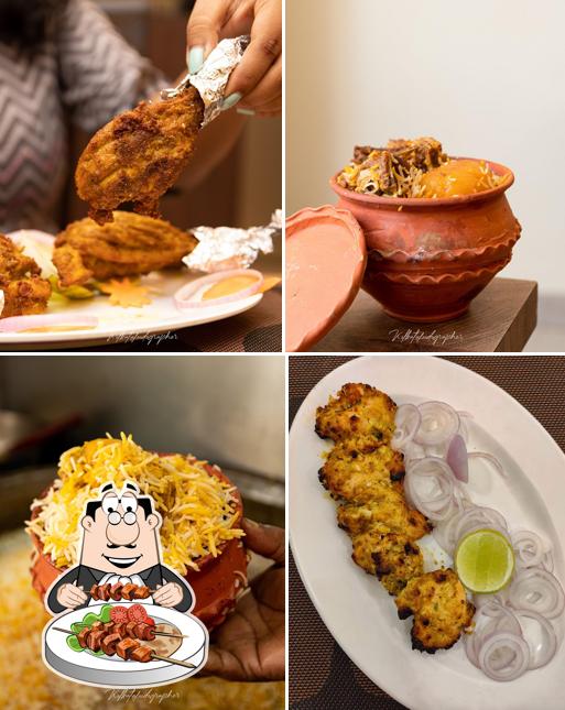 Food at Kebab Chacha- Kalighat
