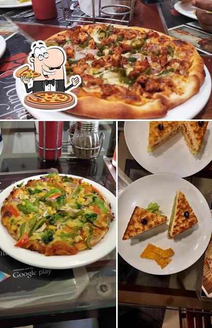 Pick pizza at Margherita Pizzas & Burgers