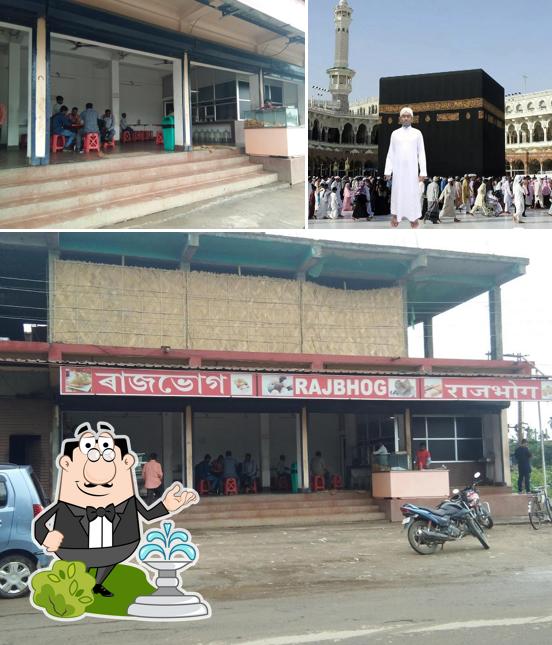 The exterior of Rajbhog sweet