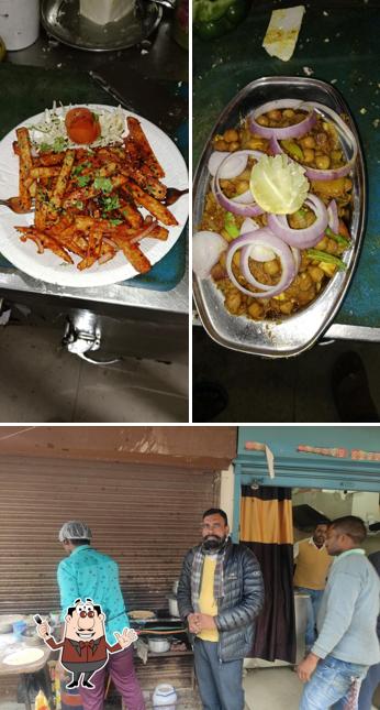 This is the photo showing food and interior at Rathor Fast Food