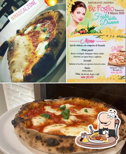 Prenditi una pizza a Ristorante Pizzeria De Foglio
