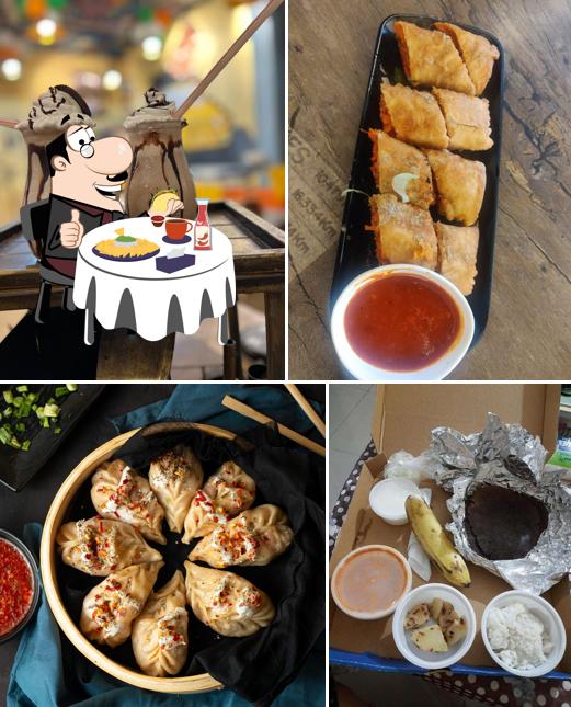 Cheese plate at The Badnaam Adda TBA Pure Veg Best Restaurant in Greater Noida