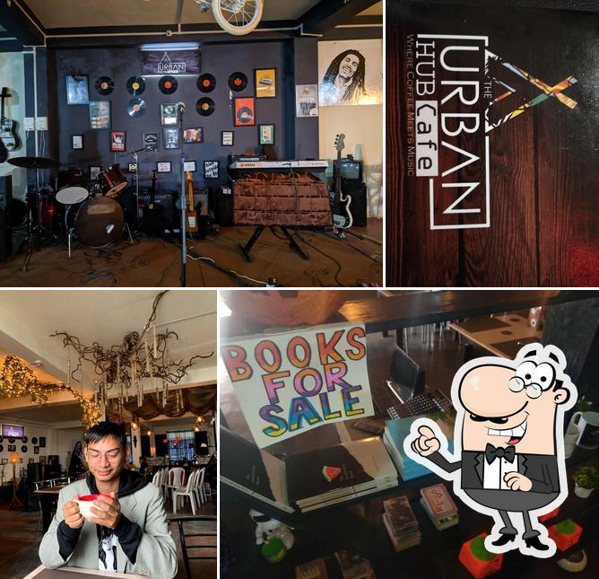 Check out how The Urban Hub Cafe looks inside