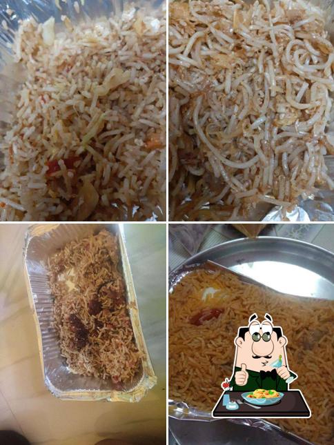 Food at Bismillah Biryani Restaurant