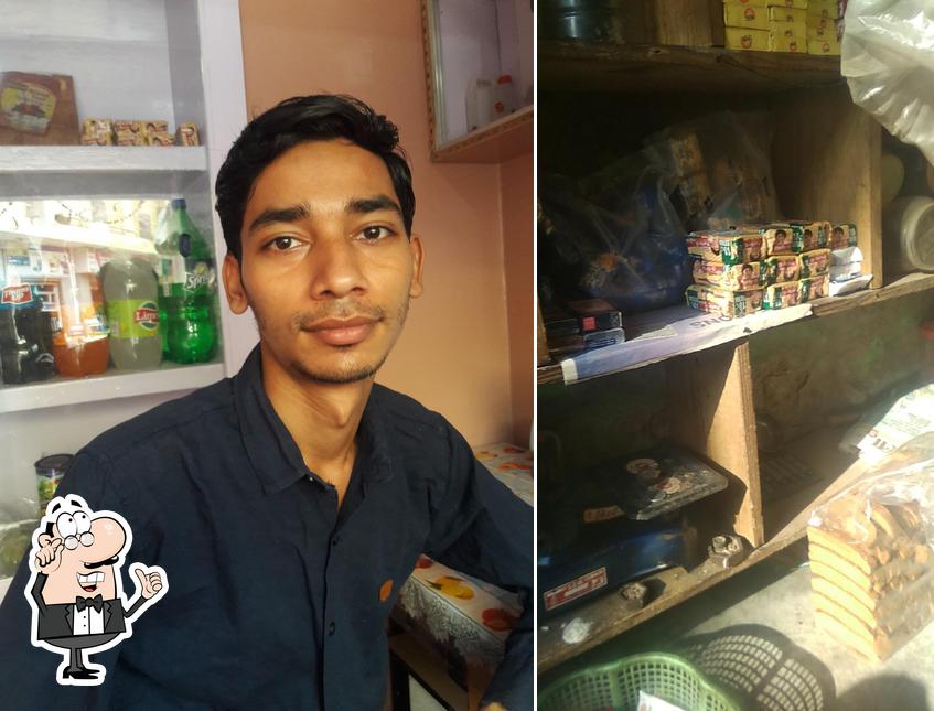The interior of Ankush Confectionery And Mobile