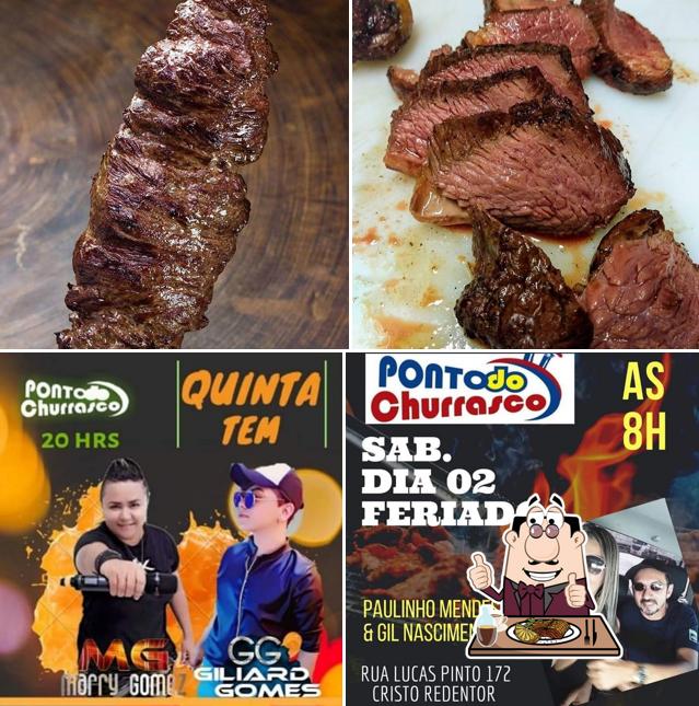 Ponto Do Churrasco serve pratos de carne