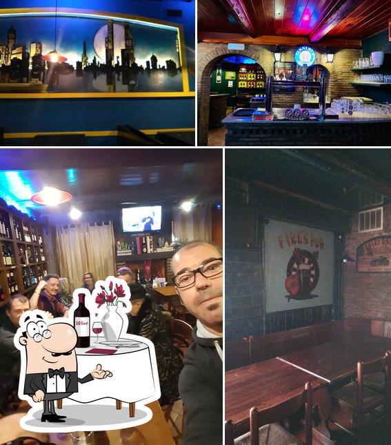 Tra le diverse cose da Fire's Pub Copparo si possono trovare la tavolo da pranzo e esterno