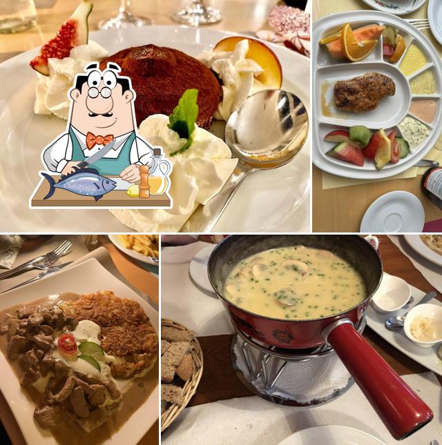 Salmone grigliato al Hotel Silberhorn