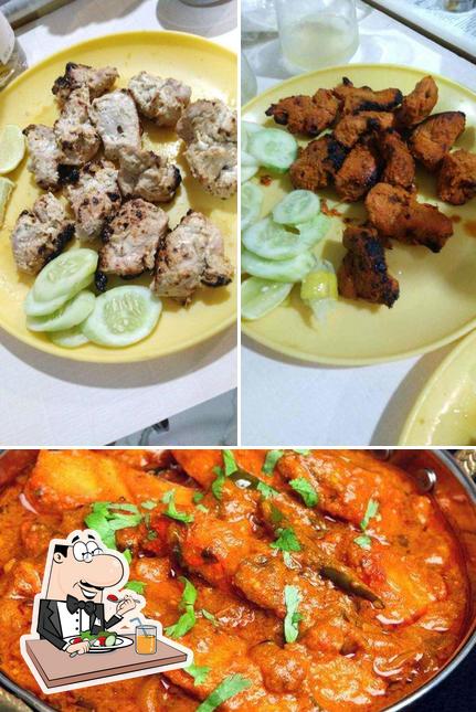 Food at New Darbar Restaurant