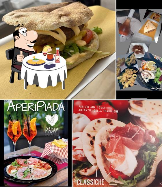 Piatto di formaggi al Piadinery - Piada & Brace