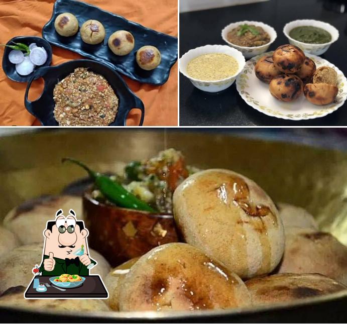 Food at Rawat tea stall