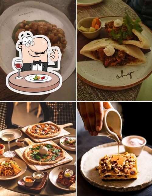 Meals at Shy Cafe and Bar