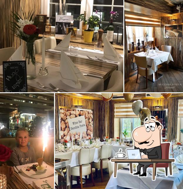 Gli interni di Vecchia Posta