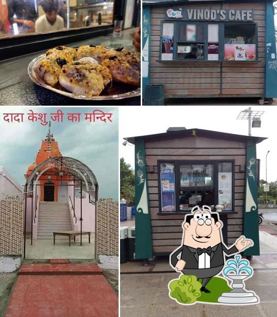 The exterior of Vinod caffes