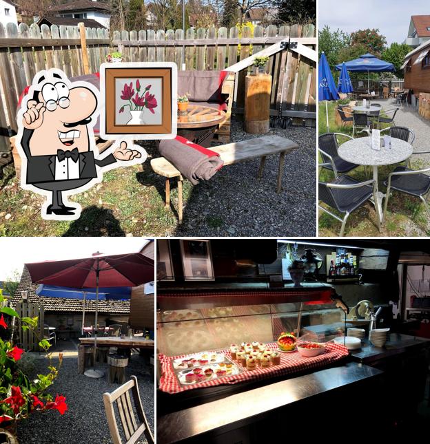 Gli interni di Wolff's Stübli