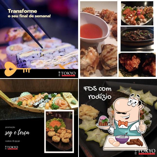 Não esqueça de experimentar uma sobremesa no Tokyo Sushi Bar