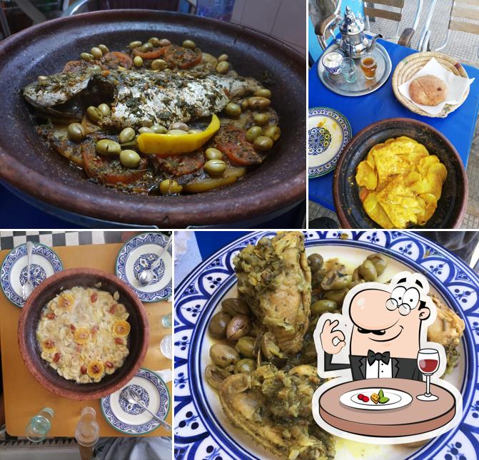 Nourriture à Restaurant Chez Hosni