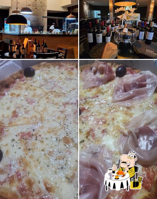 O Babbo Giovanni Campolim se destaca pelo comida e interior