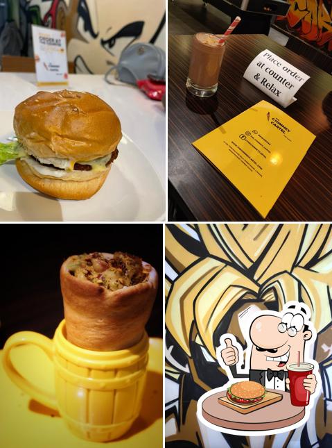 Get a burger at The Chimney Cartel
