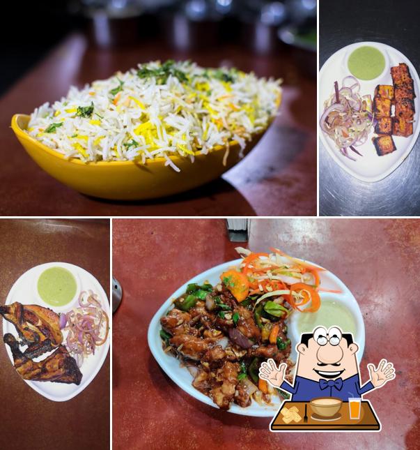 Food at Deven's Barbecue The Real Taste