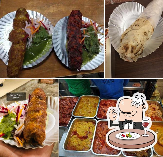 Food at Kabab Corner