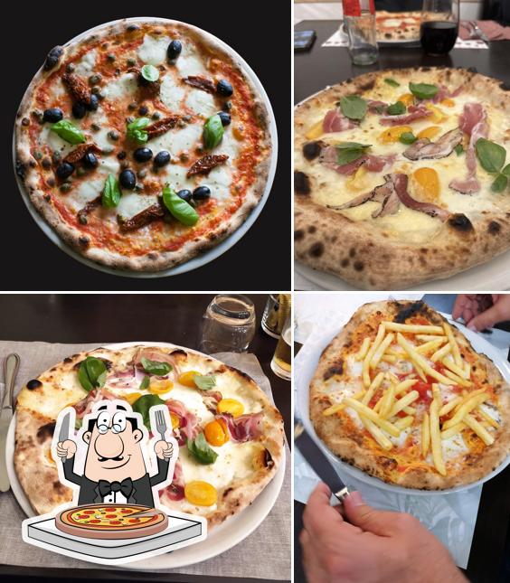 A Authentico Pizzeria, puoi ordinare una bella pizza