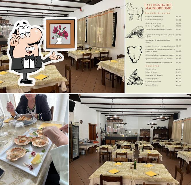 Gli interni di la locanda del maggiordomo