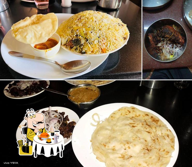 Food at Shalimar Restaurant