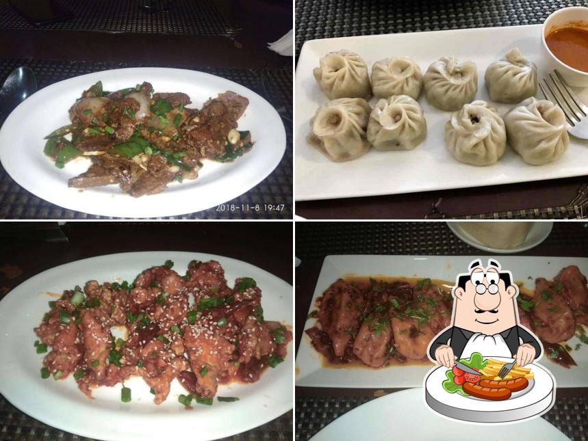 Food at Tenzin Kitchen(Tibetan Restaurant)