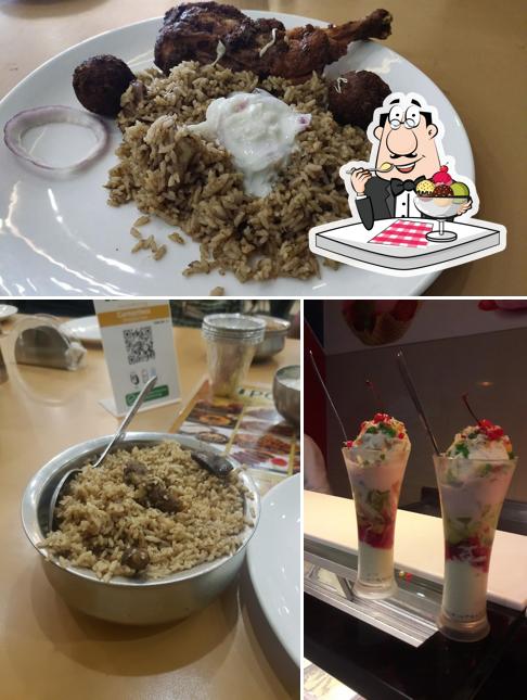 Ponram Food Square provides a variety of desserts