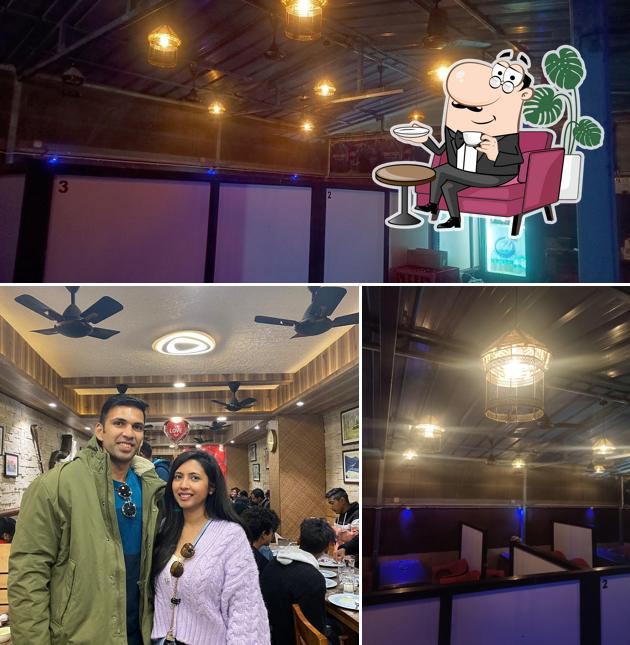 The interior of Anupam Bar & Restaurant