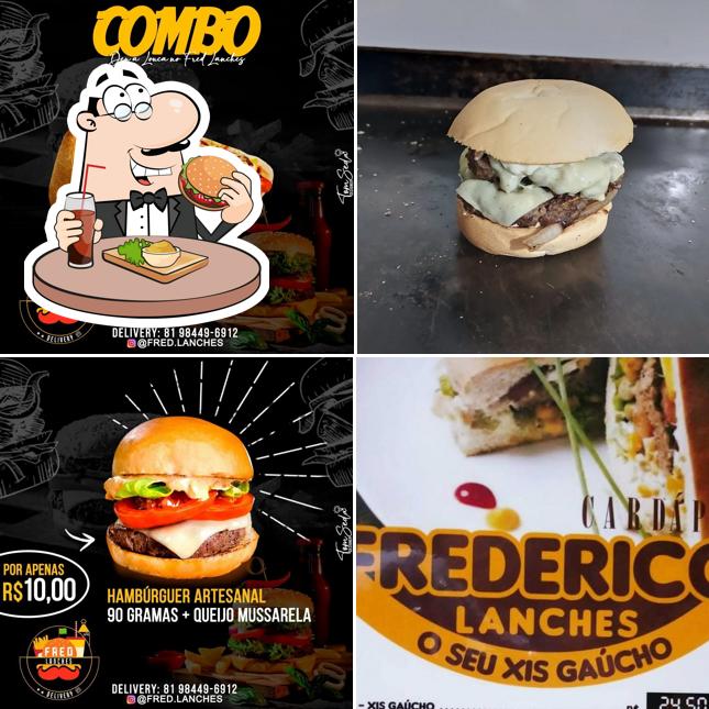 Hambúrguer em Frederico Lanches