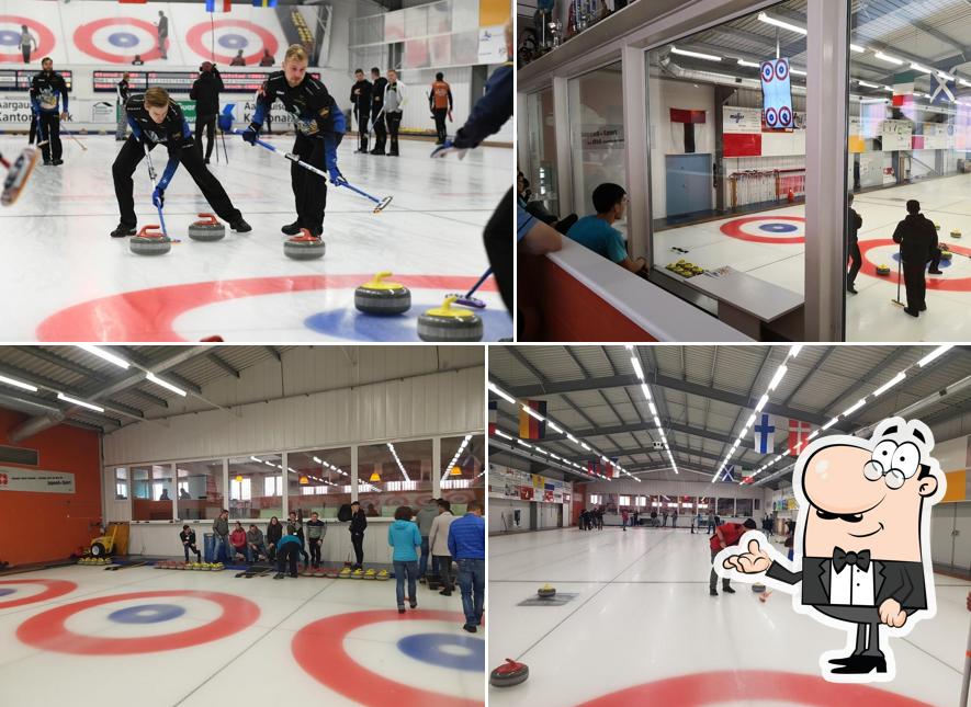 Siediti a un tavolo di Curling Center Baden Regio