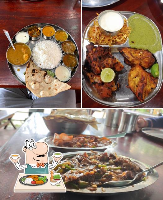 Food at Mallu's Dhaba