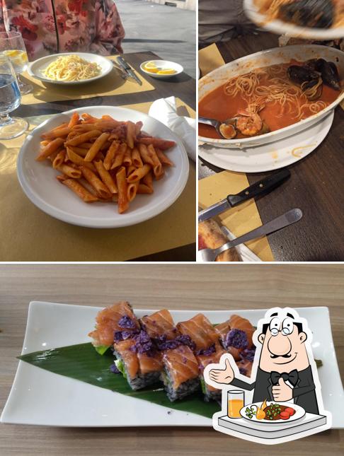 Platti al Pizzeria Marina