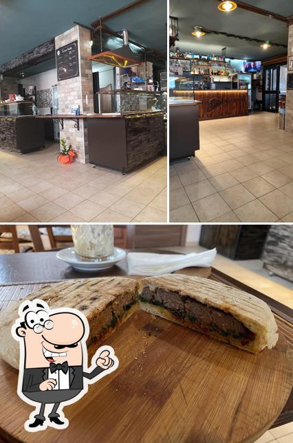 Tra le varie cose da Bistrol Cafè - Caffetteria • Tavola Calda • Lounge Bar si possono trovare la interni e cibo