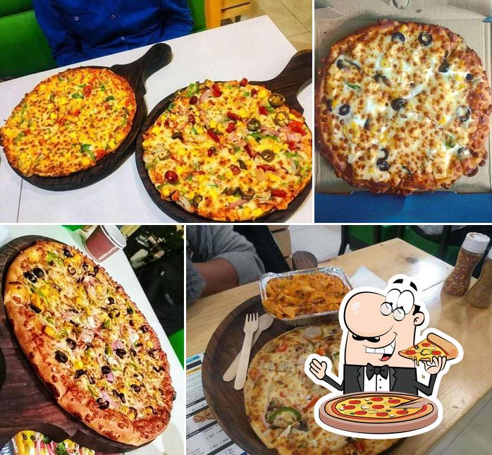 Pick pizza at Canadian Pizza