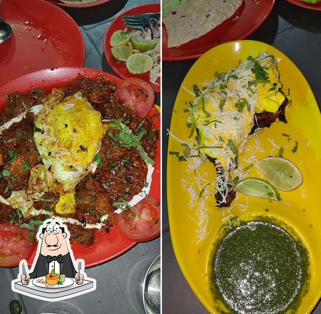 Food at Gam thi desi chula chicken