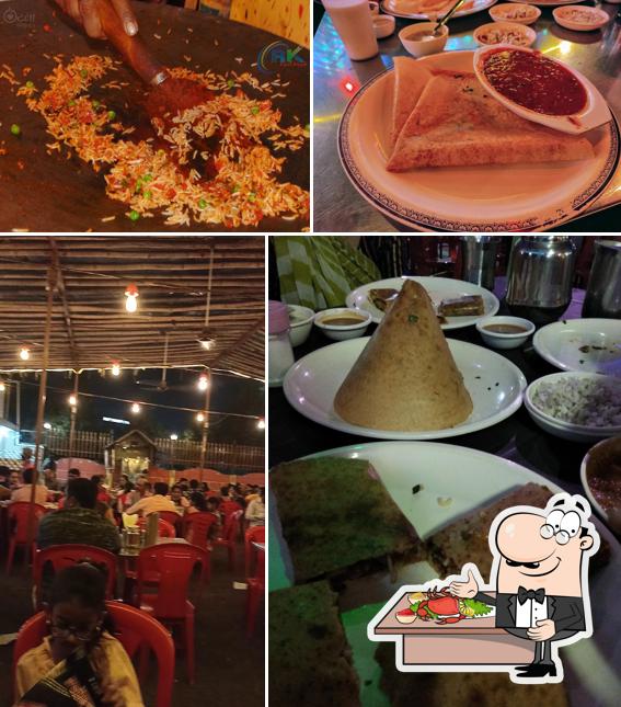 Get seafood at Devi Dosa Palace