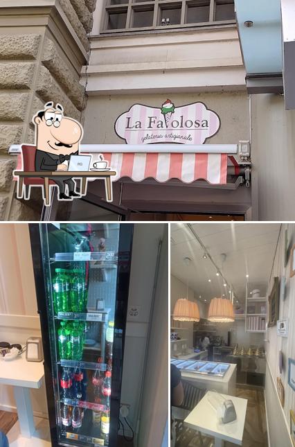 Gli interni di Gelateria La Favolosa AG