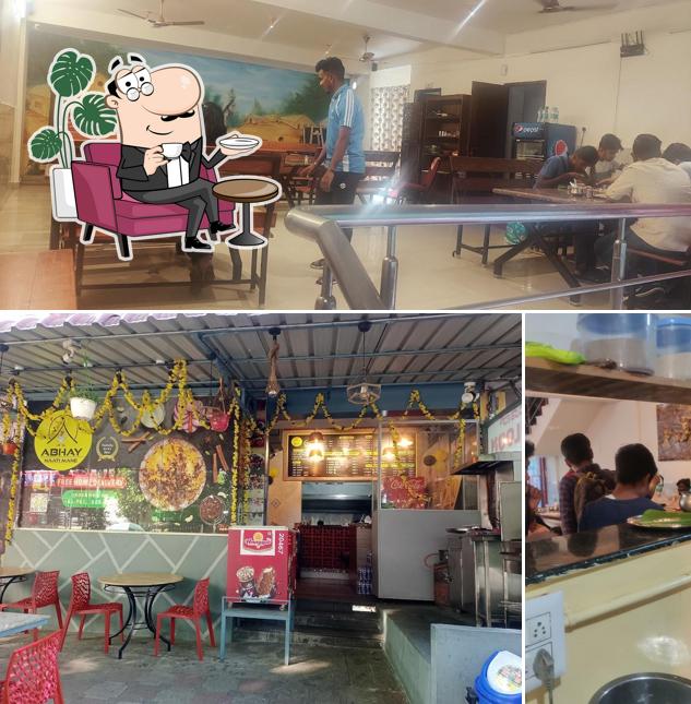The interior of Hotel Aditya