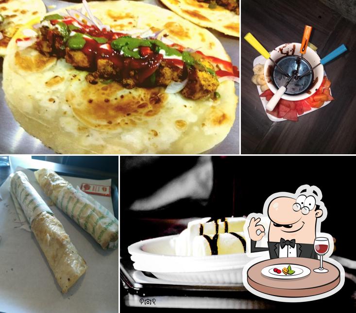 Food at Kathi Junction - The Decupletts Eatery