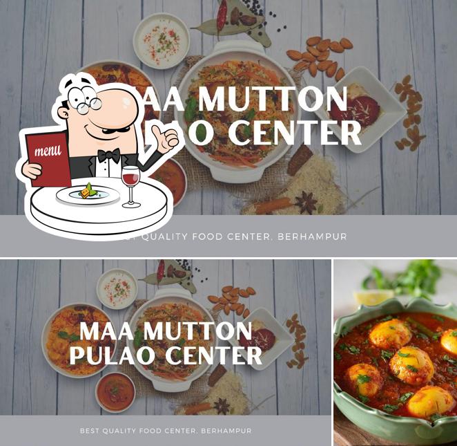 Food at Maa Mutton Pulao Center