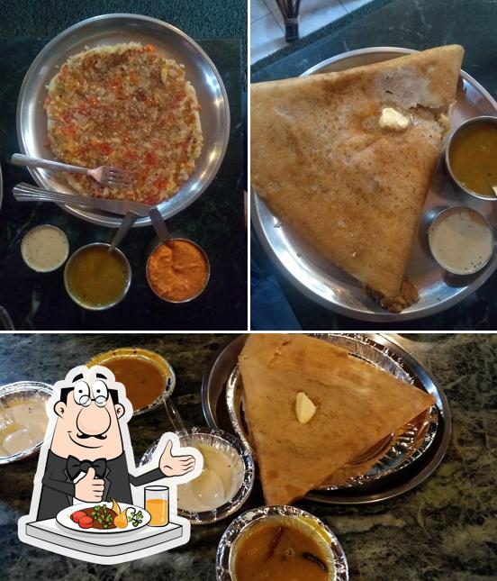 Meals at Madras Hotel( south indian restaurant and rooms .)
