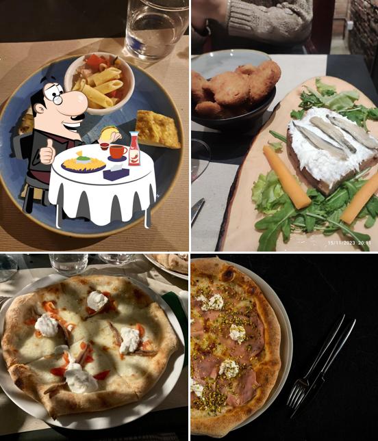 Piatto di formaggi al Pino Alle Fonti