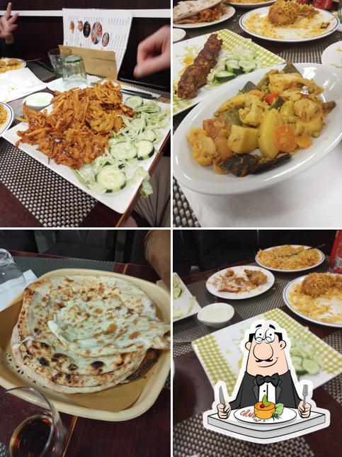 Cibo al Ristorante Pakistano