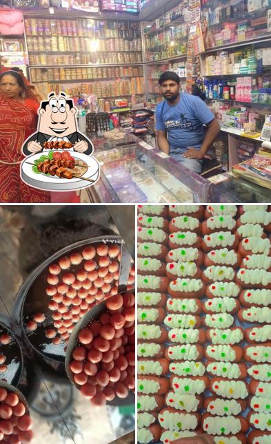 Among various things one can find food and interior at SAHU MISTHAN BHANDAR