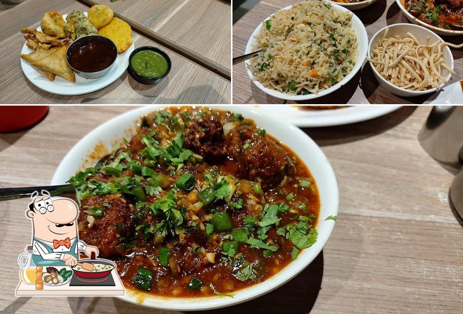 Fried rice at Thakkar's Hotel Jalaram Kathiyawadi